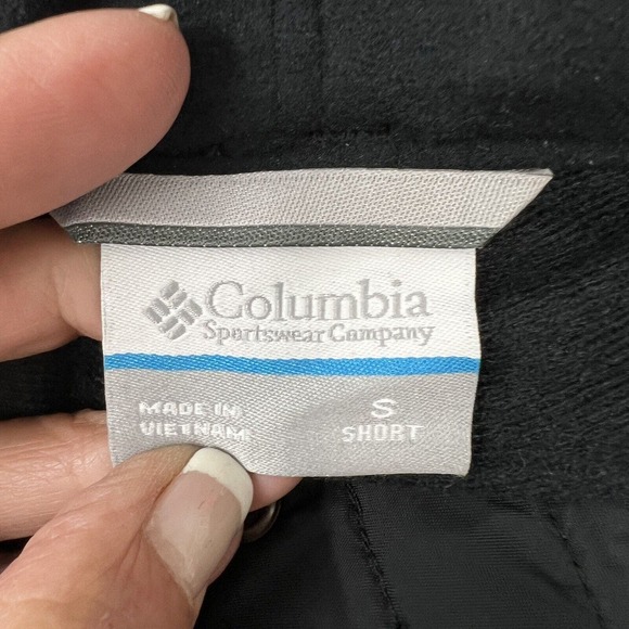 Columbia Omni Heat Snowboarding Ski Snow Pants Women Small Short Petite Black - Picture 14 of 15